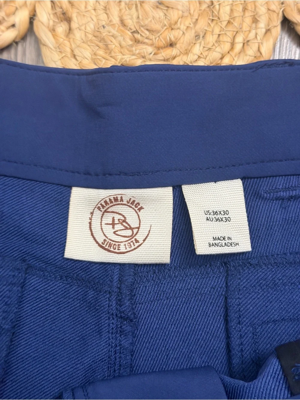 Panama Jack Men's Stretch Chinos in Royal Blue